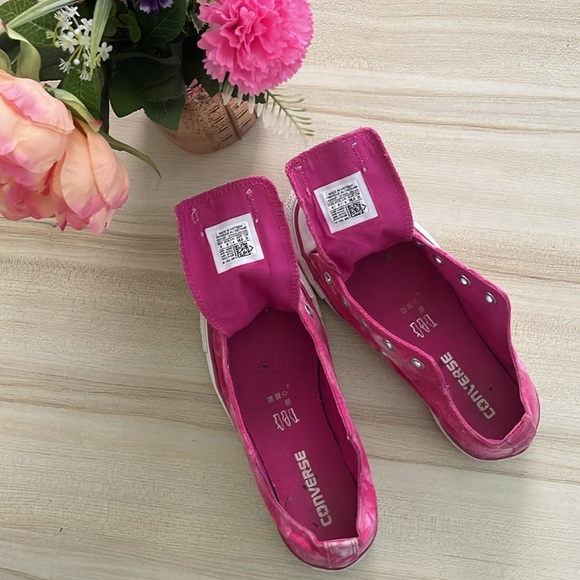 Rare Low top converse pink tie dye sneakers - Picture 8 of 8